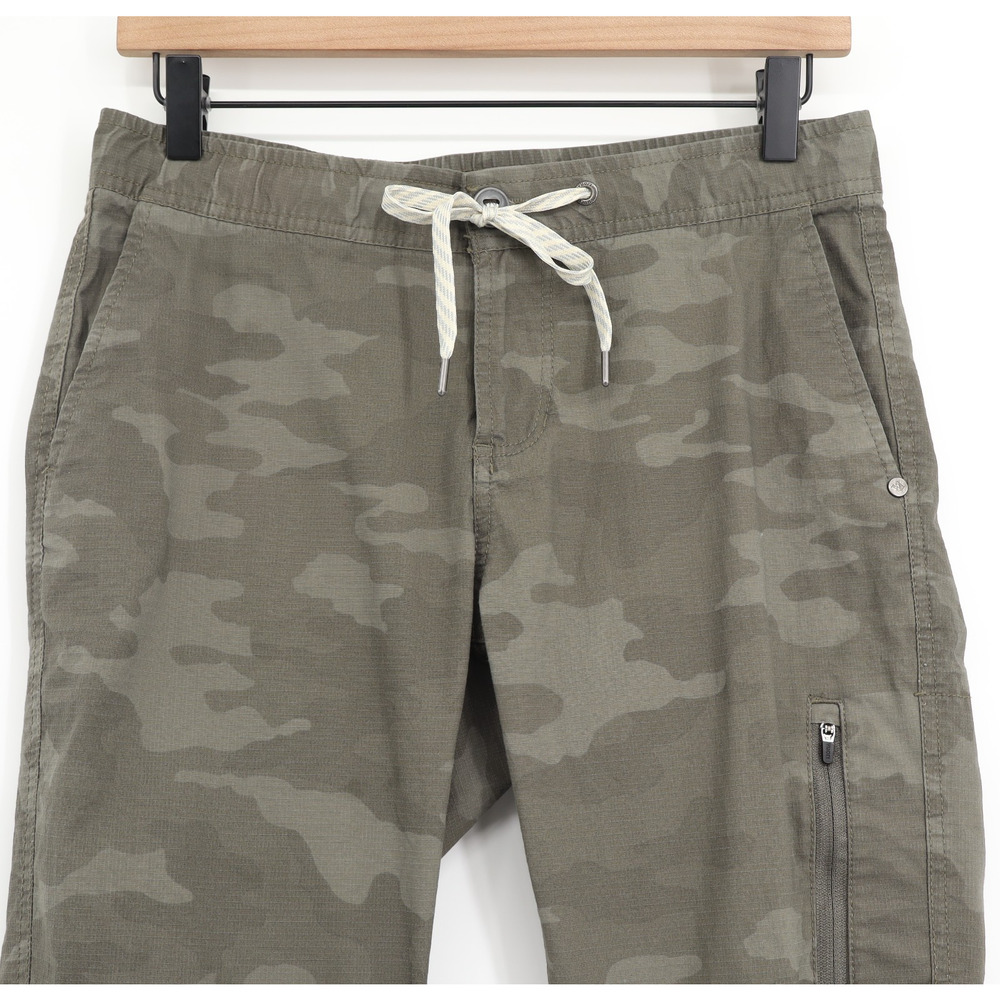 Vuori Women's Ripstop Oregano Camo Camouflage Cotton Pants Sz S - Picture 3 of 8